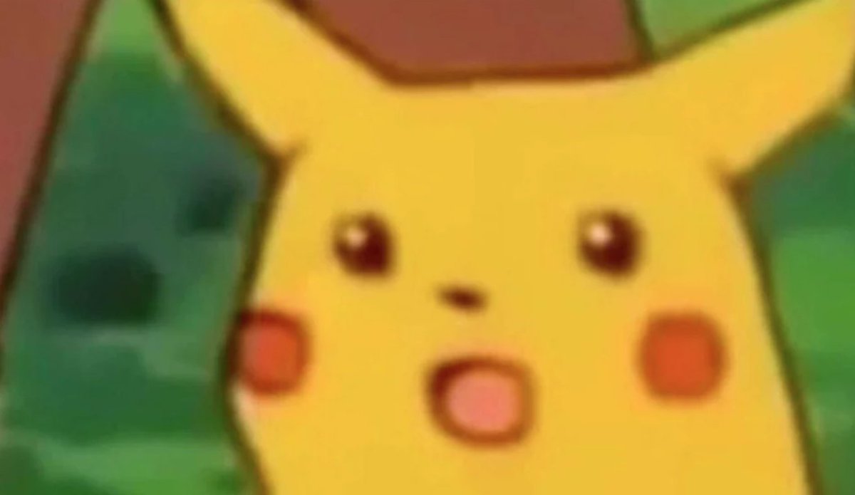 A surprised Pikachu reacts to the announcement of another harness.