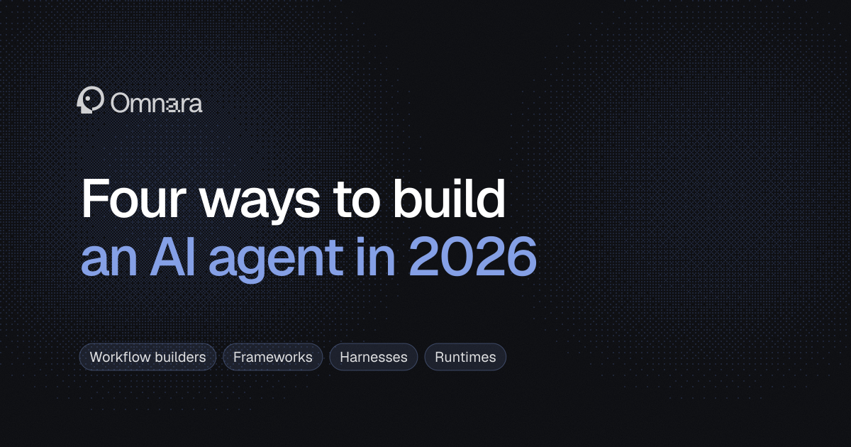 Four Ways to Build an AI Agent in 2026 thumbnail