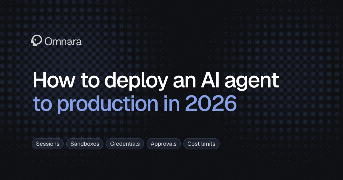 How to Deploy an AI Agent to Production in 2026 thumbnail